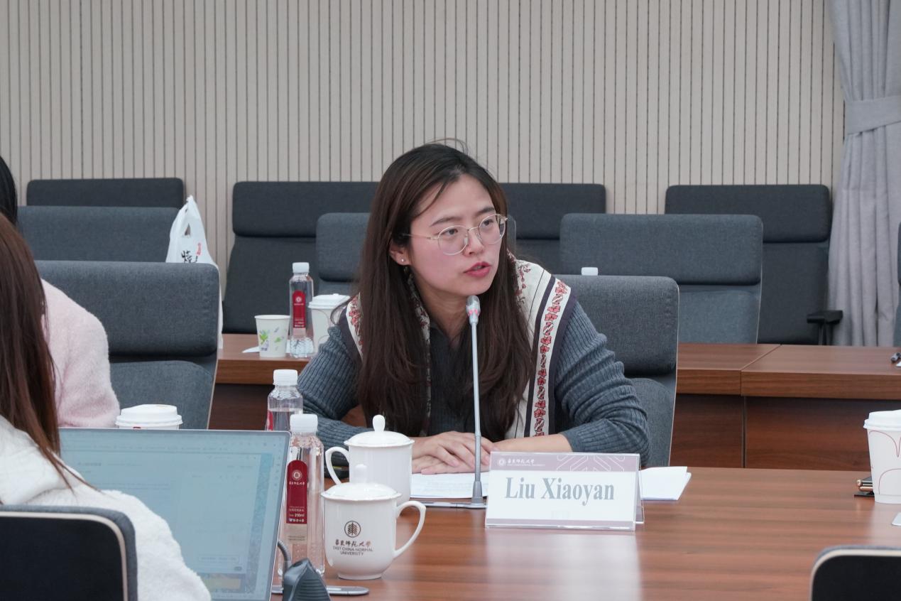 华东师大国际合作与交流处处长蒯曙光